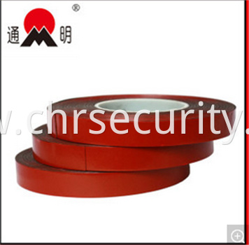 Adheisve Red Film Black Foam Tape for Customized Logo